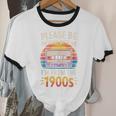 Please Be Patient With Me I'm From The 1900s Shirt Men Women Unisex Cotton Ringer T-Shirt Please Be Patient With Me I'm From The 1900s Shirt Men Women Unisex Cotton Ringer T-Shirt