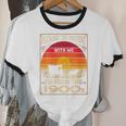 Please Be Patient I'm From The 1900s Sunset Vintage Wagon Unisex Cotton Ringer T-Shirt Please Be Patient I'm From The 1900s Sunset Vintage Wagon Unisex Cotton Ringer T-Shirt