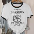 Please Be Patient With Me I'm From The 1900s Telephone Tees Unisex Cotton Ringer T-Shirt