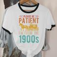 PLEASE BE PATIENT I'M FROM THE 1900s Vintage 1900s 90s Premium Unisex Cotton Ringer T-Shirt PLEASE BE PATIENT I'M FROM THE 1900s Vintage 1900s 90s Premium Unisex Cotton Ringer T-Shirt