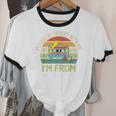 Please Be Patient With Me I'm From The 1900s Vintage Cassett Unisex Cotton Ringer T-Shirt
