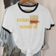 Please Be Patient With Me I'm From The 1900s Vintage Oregon Premium Unisex Cotton Ringer T-Shirt