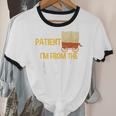Please Be Patient With Me I'm From The 1900s Vintage Oregon Unisex Cotton Ringer T-Shirt