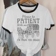 Please Be Patient With Me I'm From The 1900s Vintage 1900s Premium Tri-Blend Unisex Cotton Ringer T-Shirt