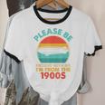 Please Be Patient I'm From The 1900s Vintage Zeppelin Unisex Cotton Ringer T-Shirt