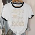 Please Be Patient To Me I'm From The 1900s Wild West Vintage Unisex Cotton Ringer T-Shirt