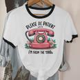 Please Be Patient With Me I'm From The 1900s Women Girl Premium Tri-Blend Unisex Cotton Ringer T-Shirt Please Be Patient With Me I'm From The 1900s Women Girl Premium Tri-Blend Unisex Cotton Ringer T-Shirt