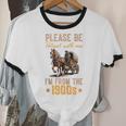 Please Be Patient With Mee I'm From The 1900s Unisex Cotton Ringer T-Shirt