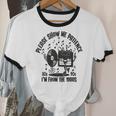Please Show Me Patience I'm From The 1900s Vintage CASSETTE Unisex Cotton Ringer T-Shirt