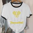 Racquetball Player Introvert Racquetball Unisex Cotton Ringer T-Shirt