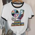 Rare Aesthetic Retro Nostalgia Y2K Vibes Unisex Cotton Ringer T-Shirt