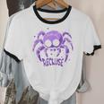 Recluse Pastel Goth Spider Shy Introvert Creepy Cute Kawaii Unisex Cotton Ringer T-Shirt