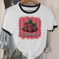 Red Raspberries Farm Fresh Since 1987 Nostalgia Unisex Cotton Ringer T-Shirt