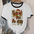 Retro 90s 80s Baby Christmas Holiday Nostalgia Unisex Cotton Ringer T-Shirt Retro 90s 80s Baby Christmas Holiday Nostalgia Unisex Cotton Ringer T-Shirt