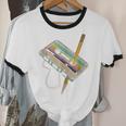 Retro Cassette And Pencil 80s 90s Nostalgia Music Lover Unisex Cotton Ringer T-Shirt Retro Cassette And Pencil 80s 90s Nostalgia Music Lover Unisex Cotton Ringer T-Shirt