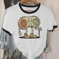 Retro Gamer 80s 90s Gaming Nostalgia Video Game Men Unisex Cotton Ringer T-Shirt