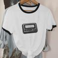 Retro Pager 90s Nostalgia Unisex Cotton Ringer T-Shirt Retro Pager 90s Nostalgia Unisex Cotton Ringer T-Shirt