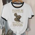 Retro Please Be Patient With Me I'm From The 1900s Projector Premium Unisex Cotton Ringer T-Shirt Retro Please Be Patient With Me I'm From The 1900s Projector Premium Unisex Cotton Ringer T-Shirt