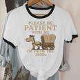 Retro Please Be Patient With Me I'm From The 1900s Vintage Premium Unisex Cotton Ringer T-Shirt