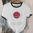 Retro Pluto Never Forget Classic Planet Pluto Nostalgia Unisex Cotton Ringer T-Shirt