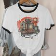 Retro Tech Stack 80s 90s Nostalgia Analog TV Cameras Unisex Cotton Ringer T-Shirt Retro Tech Stack 80s 90s Nostalgia Analog TV Cameras Unisex Cotton Ringer T-Shirt