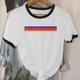 Retro VHS Tape Graphics 80s 90s Nostalgia Costume Unisex Cotton Ringer T-Shirt