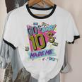 Retro Vintage 00's Baby 10's Made Me Nostalgia Classic Unisex Cotton Ringer T-Shirt