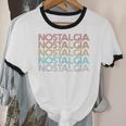 Retro Vintage Nostalgia Unisex Cotton Ringer T-Shirt Retro Vintage Nostalgia Unisex Cotton Ringer T-Shirt