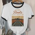 Rust Belt Midwest Nostalgia Steel Town Working Class Pride Unisex Cotton Ringer T-Shirt