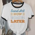 Sand Art Now Minimal Socializing Introvert Vintage Unisex Cotton Ringer T-Shirt Sand Art Now Minimal Socializing Introvert Vintage Unisex Cotton Ringer T-Shirt