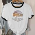 Santa Carla 1987 California Retro Sunset Nostalgia Unisex Cotton Ringer T-Shirt