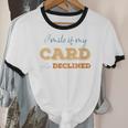 Sarcastic Shopper Introvert Shopaholic Shopping Humor Unisex Cotton Ringer T-Shirt
