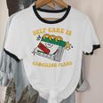 Self Care Is Canceling Plans Introvert Unisex Cotton Ringer T-Shirt