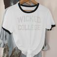 Silly Antisocial WICKED COLLEGE Introvert Don't Call Me Unisex Cotton Ringer T-Shirt Silly Antisocial WICKED COLLEGE Introvert Don't Call Me Unisex Cotton Ringer T-Shirt