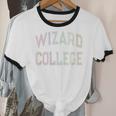 Silly Sarcastic WIZARD COLLEGE Introvert Anti Social School Unisex Cotton Ringer T-Shirt Silly Sarcastic WIZARD COLLEGE Introvert Anti Social School Unisex Cotton Ringer T-Shirt