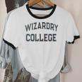 Silly Stay Away From Me WIZARDRY COLLEGE Introvert Unisex Cotton Ringer T-Shirt