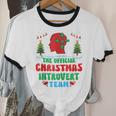 Snow Christmas Introvert Team Introverted Introvert Xmas Unisex Cotton Ringer T-Shirt Snow Christmas Introvert Team Introverted Introvert Xmas Unisex Cotton Ringer T-Shirt