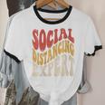 Social Distancing Expert Introvert Unisex Cotton Ringer T-Shirt Social Distancing Expert Introvert Unisex Cotton Ringer T-Shirt