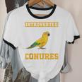 Sun Conure Introvert Parrot Bird Sun Conure Unisex Cotton Ringer T-Shirt Sun Conure Introvert Parrot Bird Sun Conure Unisex Cotton Ringer T-Shirt