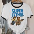 Super Lethal Cute Nostalgia Unisex Cotton Ringer T-Shirt