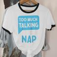 Too Much Talking I Need A Nap For Introverts Raglan Baseball Tee Unisex Cotton Ringer T-Shirt Too Much Talking I Need A Nap For Introverts Raglan Baseball Tee Unisex Cotton Ringer T-Shirt