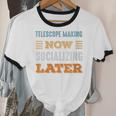 Telescope Making Now Minimal Socializing Introvert Vintage Unisex Cotton Ringer T-Shirt Telescope Making Now Minimal Socializing Introvert Vintage Unisex Cotton Ringer T-Shirt
