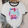 Totally 80's Colorful Retro 1980s Style Nostalgia Vibe Unisex Cotton Ringer T-Shirt Totally 80's Colorful Retro 1980s Style Nostalgia Vibe Unisex Cotton Ringer T-Shirt