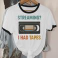 VHS Cassette Tape Retro 80s 90s Nostalgia Premium Unisex Cotton Ringer T-Shirt VHS Cassette Tape Retro 80s 90s Nostalgia Premium Unisex Cotton Ringer T-Shirt