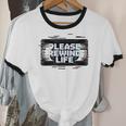 VHS Tape Rewind Glitch 90s Retro Nostalgia Please Rewind Unisex Cotton Ringer T-Shirt VHS Tape Rewind Glitch 90s Retro Nostalgia Please Rewind Unisex Cotton Ringer T-Shirt