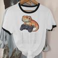 I Like Video Games Bearded Dragon Gamer Introvert Mood Unisex Cotton Ringer T-Shirt I Like Video Games Bearded Dragon Gamer Introvert Mood Unisex Cotton Ringer T-Shirt