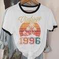 Vintage 1996 Retro Sunset Nostalgia 90s 30th Birthday Unisex Cotton Ringer T-Shirt Vintage 1996 Retro Sunset Nostalgia 90s 30th Birthday Unisex Cotton Ringer T-Shirt
