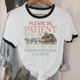 Vintage Please Be Patient With Me I'm From The 1900s Trendy Unisex Cotton Ringer T-Shirt