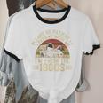 Vintage Please Be Patient With Me I'm From The 1900s Wagon Unisex Cotton Ringer T-Shirt