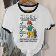 Xennial Born 1977 To 1983 Nostalgia Unisex Cotton Ringer T-Shirt
